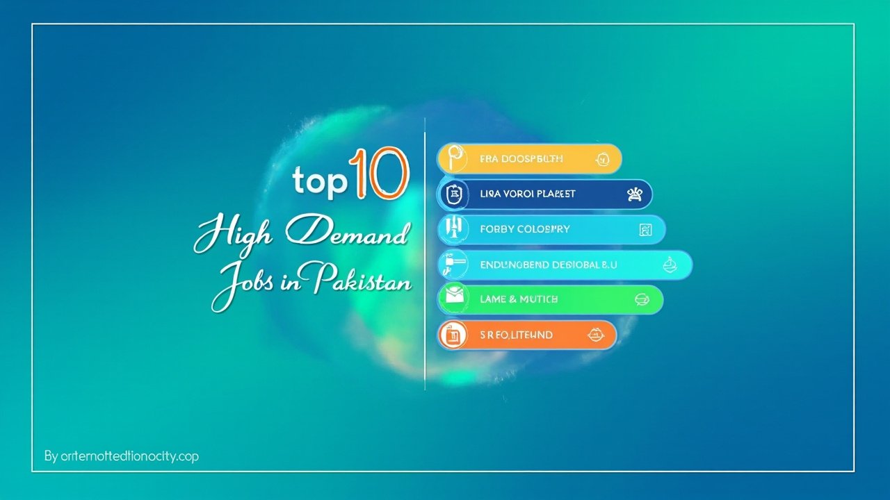 Top 10 High-Demand Jobs in Pakistan for 2025